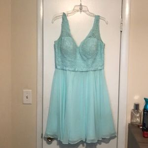 Morilee bridesmaid dress Mint formal size 16